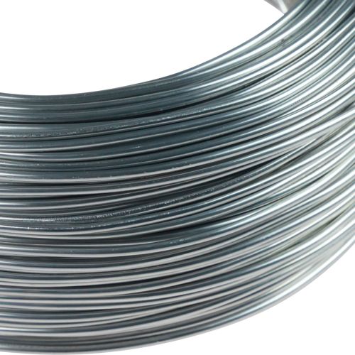 Aluminiumdraht Aludraht 2mm Schmuckdraht Silber 118m 1kg | Floristik24.de