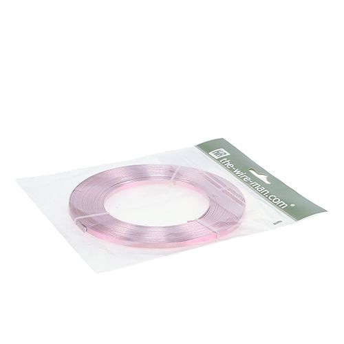 Artikel Aluminium Flachdraht Rosa 5mm 10m