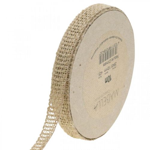 Artikel Dekoband Jute Natur 12mm Rustikale Deko Juteband 10m
