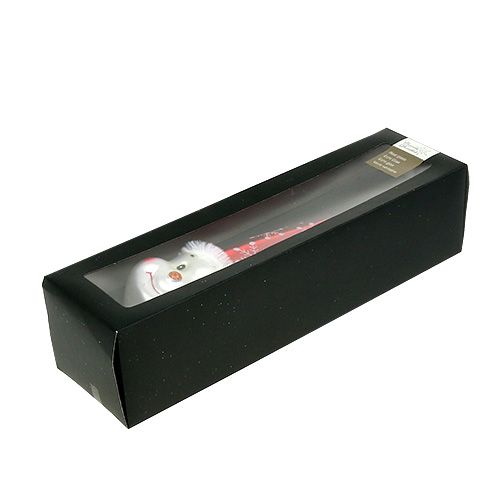 Artikel Baumspitze Figur Schneemann 30cm Rot, Weiß