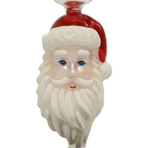 Artikel Baumspitze Glas Weihnachtsmann Christbaumspitze 34cm