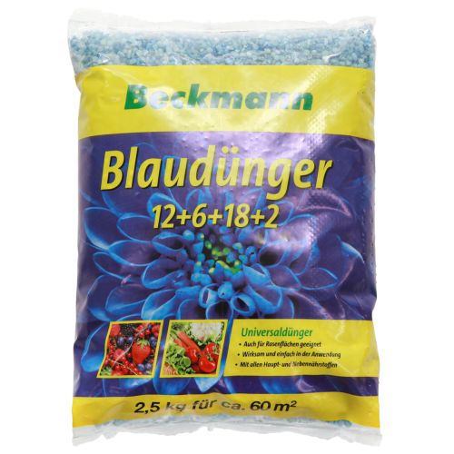 Artikel Beckmann Blaudünger spezial 2,5kg Blaukorn Universaldünger