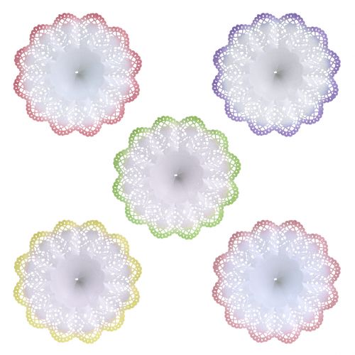 Artikel Biedermeier-Manschetten Batik Ø17cm 25 St