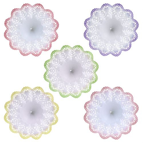 Artikel Biedermeier-Manschetten Batik Ø19cm 25 St