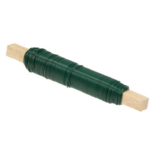 Artikel Blumendraht Wickeldraht Bindedraht Grün 0,65mm 100g 3 St