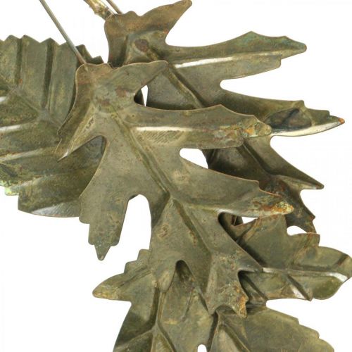 Artikel Dekoring Metallkranz Wanddeko Blätter Messing Ø52cm