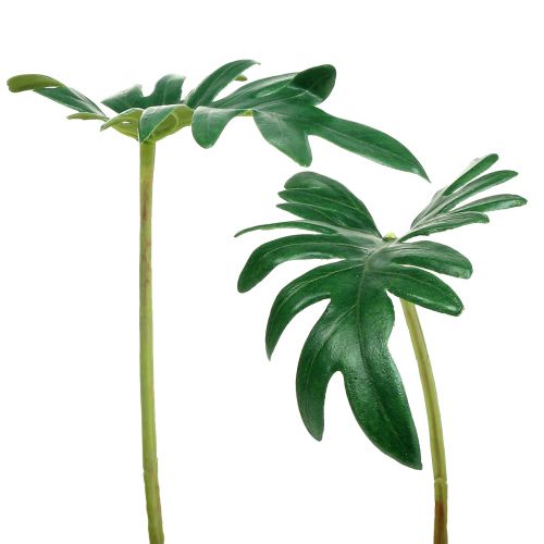 Artikel Blatt Philodendron 31cm Grün 12 St