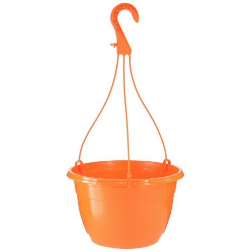 Blumenampel Orange Hängetopf Pflanztopf Ø25cm H50cm