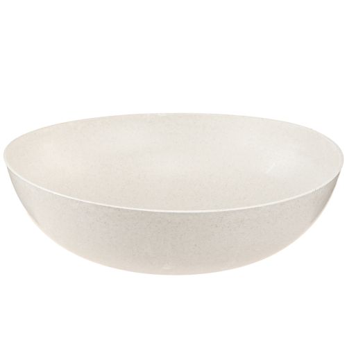 Artikel Blumenschale Plastikschale in Beige Meliert Ø30cm 3St