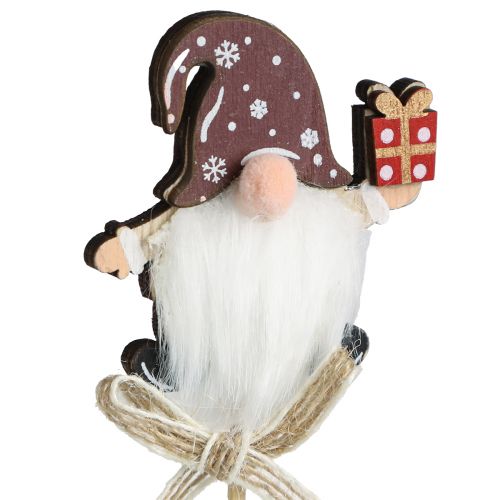 Artikel Blumenstecker Weihnachtswichtel Geschenk 6x7cm 12 St