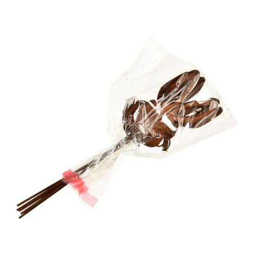 Artikel Blumenstecker Rost Hasen Deko 7,5cm×11,5cm 6 St