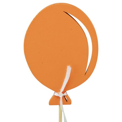 Artikel Blumenstecker Strauß Deko Kuchentopper Luftballon Orange 28cm 8 St