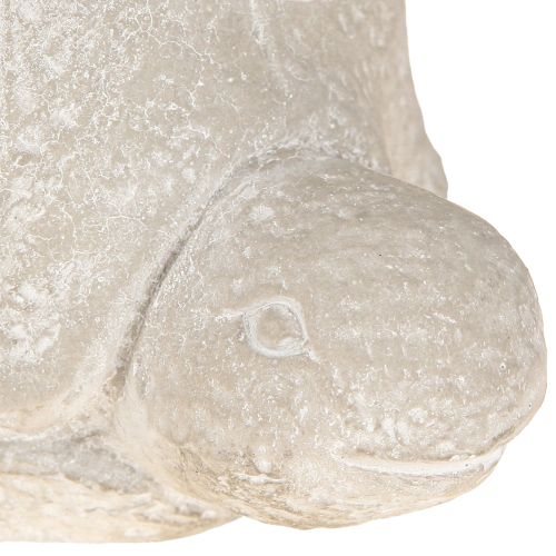 Artikel Blumentopf Schildkröte Beton Deko Grau Weiß 15,5cm 2St