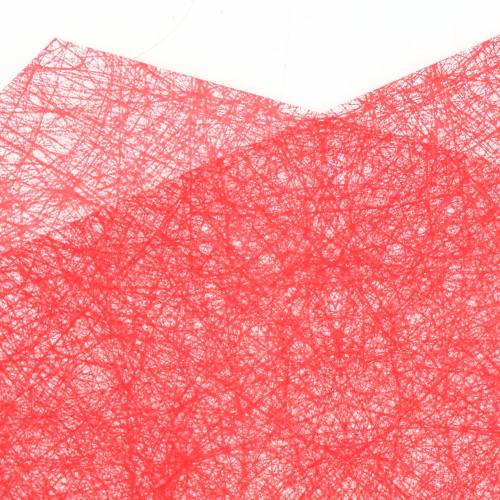 Artikel Blumentüte Jute Rot L36cm B25cm - 12cm 50 St