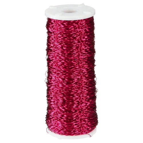 Artikel Bouilloneffektdraht Ø0,30mm 100g/140m Pink