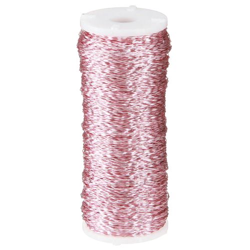 Artikel Bouilloneffektdraht Ø0,30mm 100g/140m Rosa