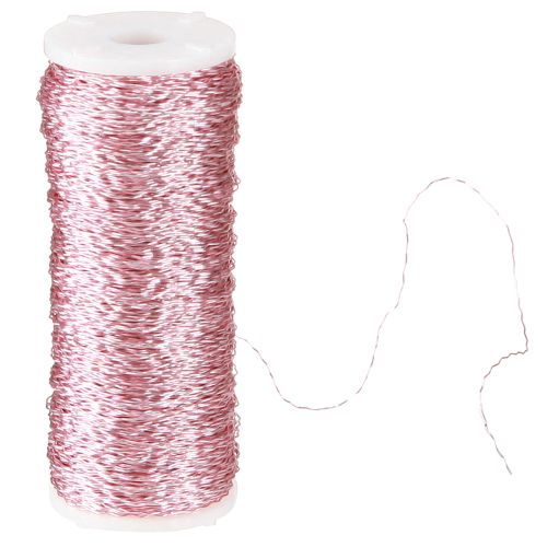 Artikel Bouilloneffektdraht Ø0,30mm 100g/140m Rosa