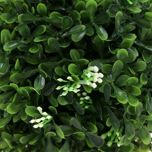 Artikel Buchsbaum-Kugel mit Blüten Grün Deko-Kugel Ø15cm 1 St