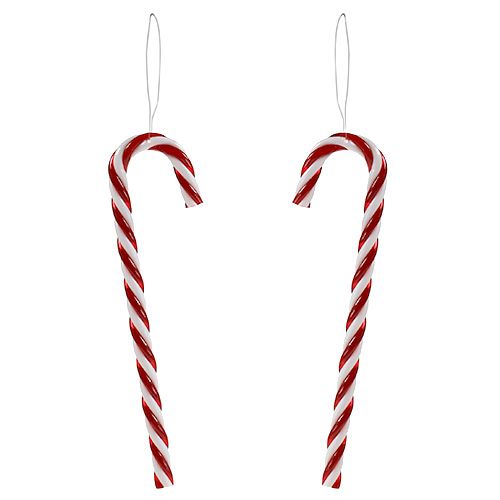 Floristik24 Christbaumschmuck Zuckerstange 18cm 12St