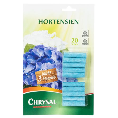 Chrysal Hortensien Düngestäbchen Sofort- und Langzeitdünger für prächtige Blüten 20St kaufen | Floristik24.de