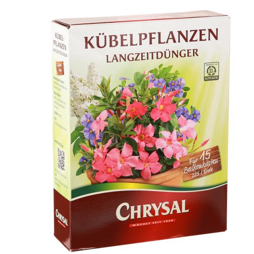 Chrysal Kübelpflanzen Langzeitdünger Mineraldünger 900g