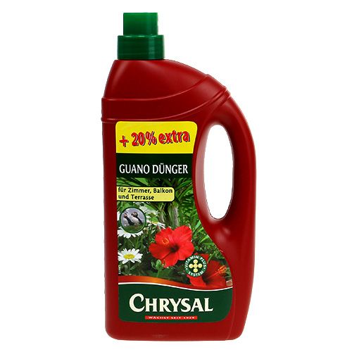 Chrysal Guano Dünger für Zimmer, Balkon 1L kaufen | Floristik24.de
