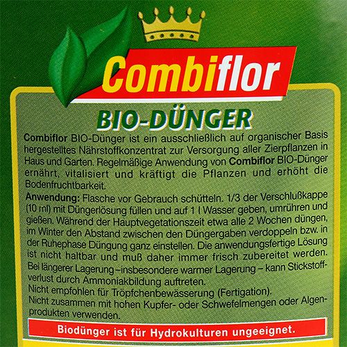 Artikel Combiflor Biodünger 1000ml