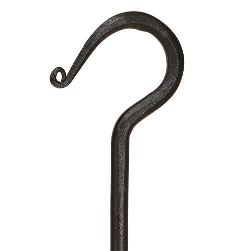 Artikel Deko Haken aus Metall in Schwarz Metallhaken L40cm 2St