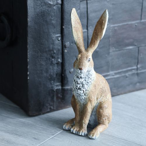 Artikel Deko Hase Figur für frühlingshafte Wohnakzente 32cm 2St