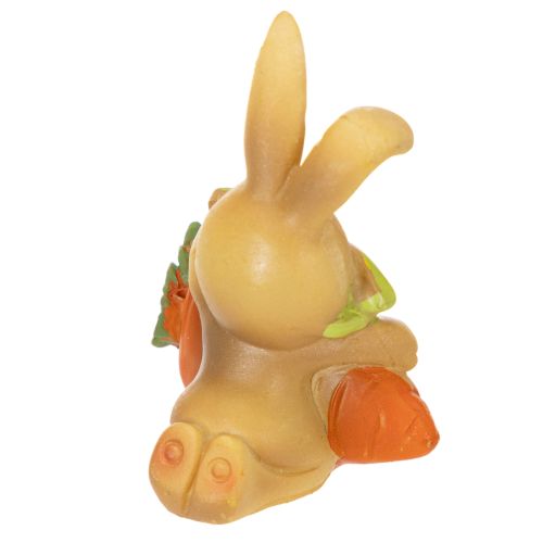 Artikel Deko Hase mit Möhre Osterhasen Deko Figuren 6cm 3St