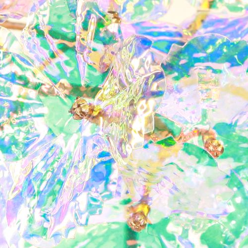 Artikel Deko Hortensie irisierend Kunstblume Weihnachten 27cm 4 St