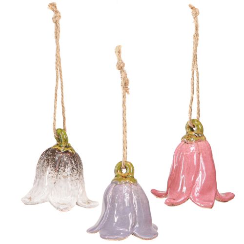 Artikel Deko Maiglöckchen zum Hängen Keramikblumen 7cm 3 St