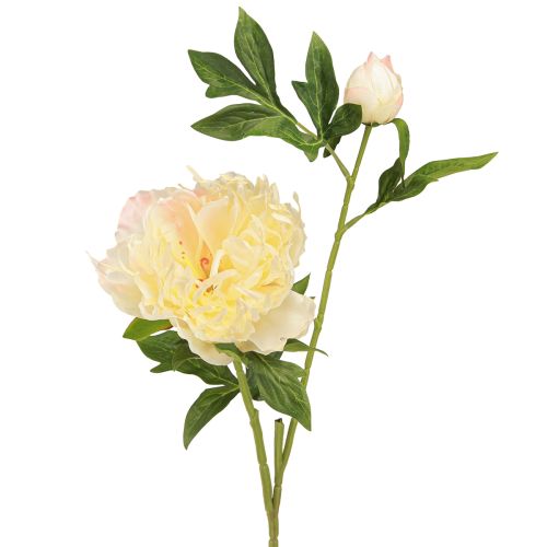 Artikel Deko Pfingstrosen Kunstblumen Gelbe Blüte L64cm 2St