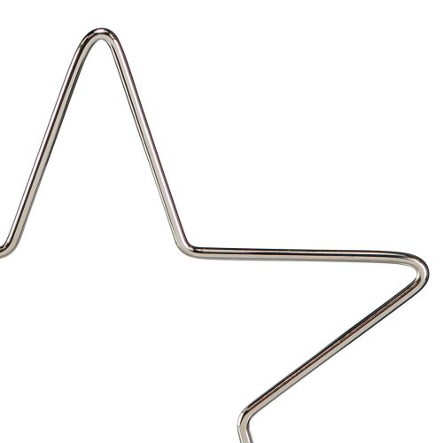 Artikel Deko Stern zum Hängen Weihnachten Stern Silber Ø15cm 6 St