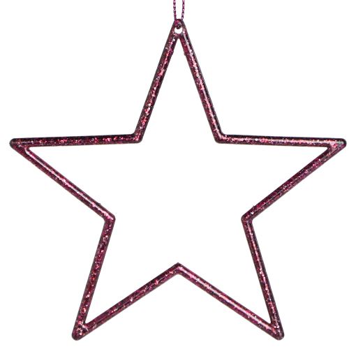 Artikel Deko Sterne Christbaumschmuck Berry Glitter Ø12cm 12 St