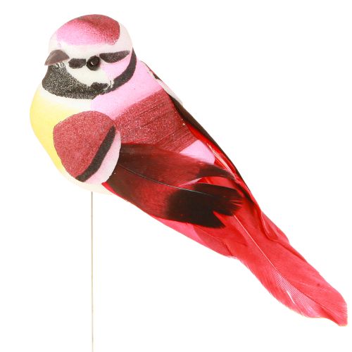 Artikel Deko Vögel Federn am Draht 6-fach sortiert 8x3,5cm 12 St