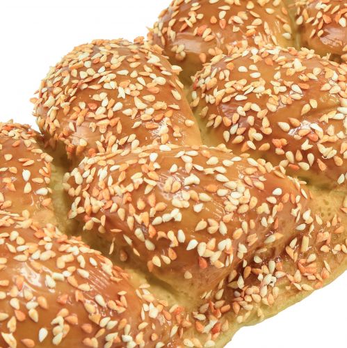 Artikel Deko Brot Hefezopf mit Sesam Lebensmittelattrappe 30cm