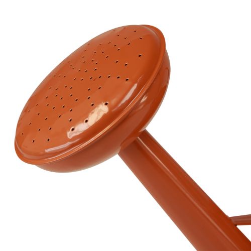 Artikel Deko Gießkanne Metall Pflanzgefäß Orangebraun H26cm 5L