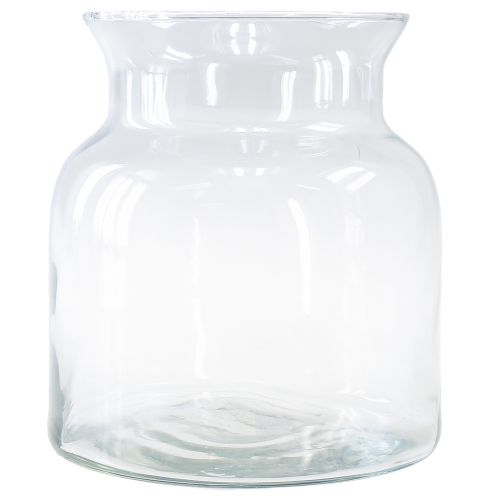 Artikel Deko Glas Vase Windlicht Glas Klar Ø18cm H20cm