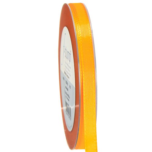 Dekoband Geschenkband Orange Band Webkante 8mm 50m