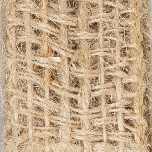 Dekoband Jute Natur 25mm Juteband Geschenkband rustikal 10m | Floristik24.de