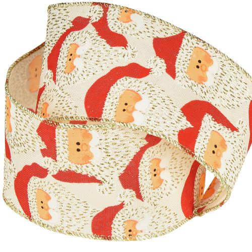 Artikel Dekoband Nikolaus Weihnachtsmann Dekoband 60mm 10m