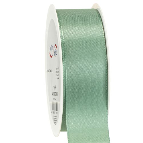 Artikel Dekoband Taftband Geschenkband Grün Salbei 40mm 50m
