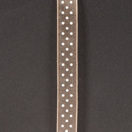 Artikel Geschenkband Punkte für stilvolle Hochzeitsdeko und kreative Verpackung 1,5cm 20m
