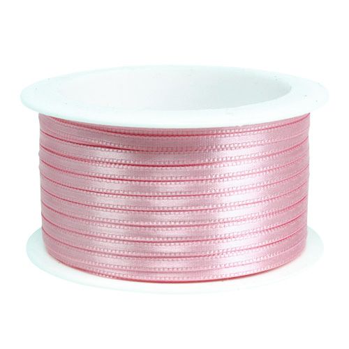 Artikel Geschenkband Satinband Dekoband  Pastellrosa 3mm 50m