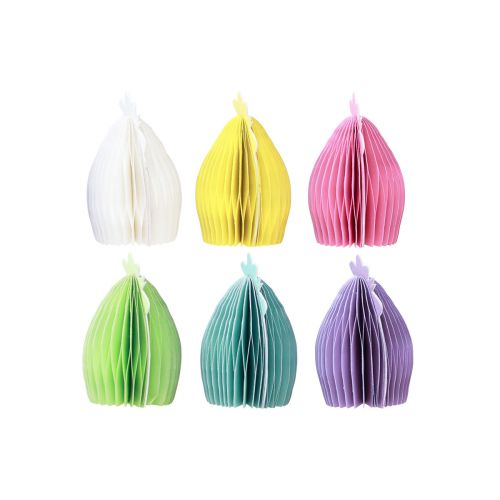 Artikel Deko Hühner aus Wabenpapier Ostern 11×6,5×12cm 6St