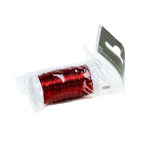 Artikel Deko Lackdraht Rot Ø0,50mm 50m 100g