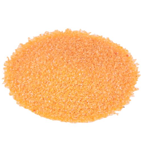 Floristik24 Dekosand Orange Neon Farbsand 0,5mm 1kg