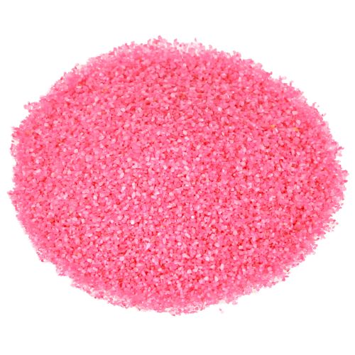 Artikel Dekosand Pink Bastelsand Farbsand 0,5mm Neonpink 1kg