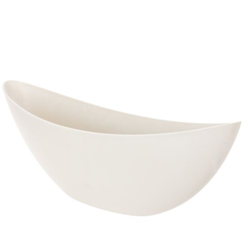 Dekoschale Beige 55,5cm x 14cm H17,5cm 1 St | Floristik24.de